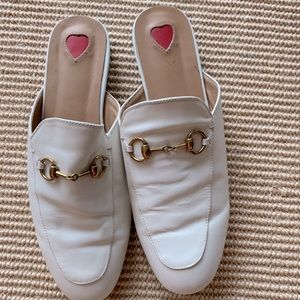 White Horse Bit Loafer Size 8